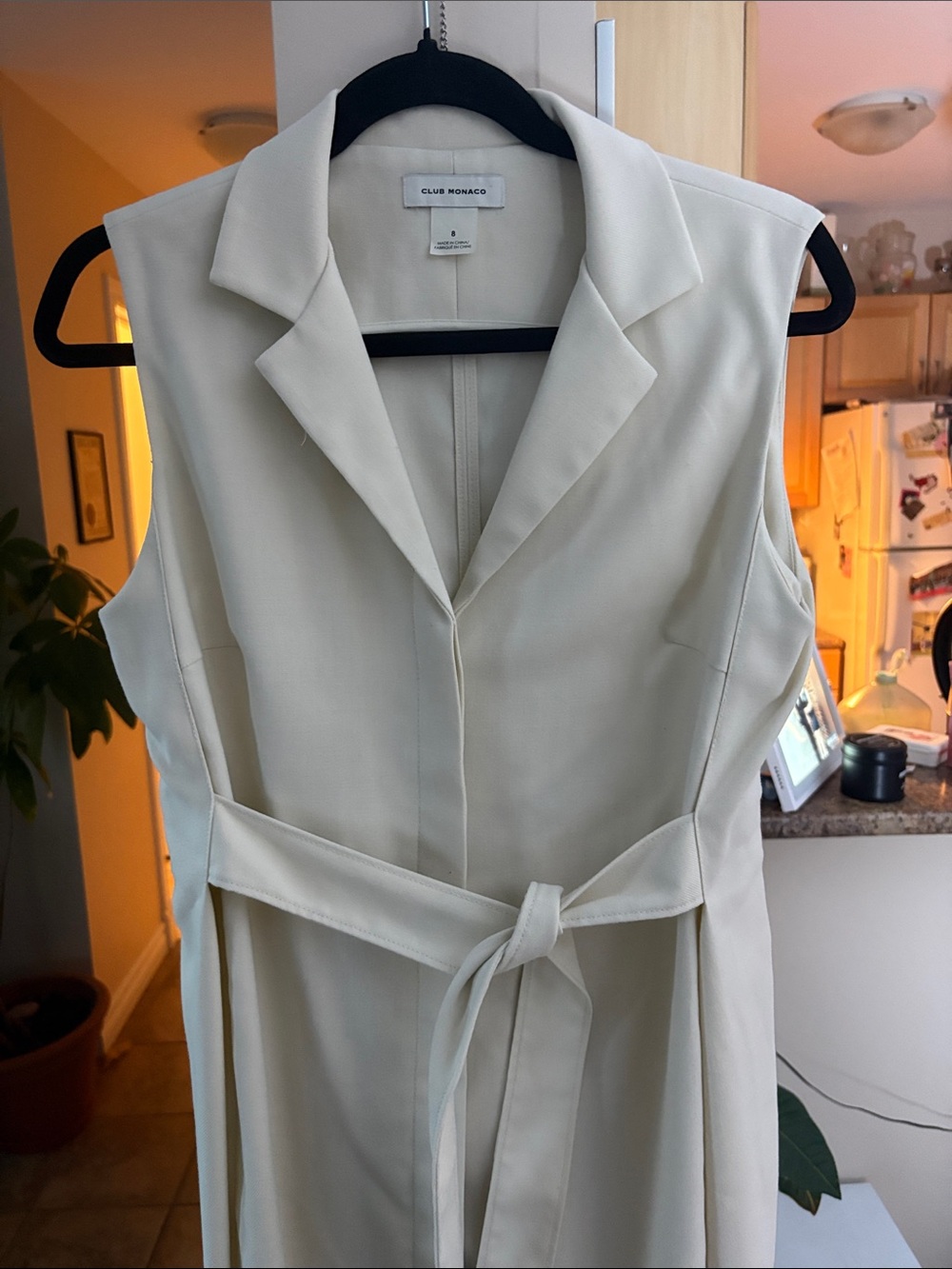 Club Monaco Ivory dress